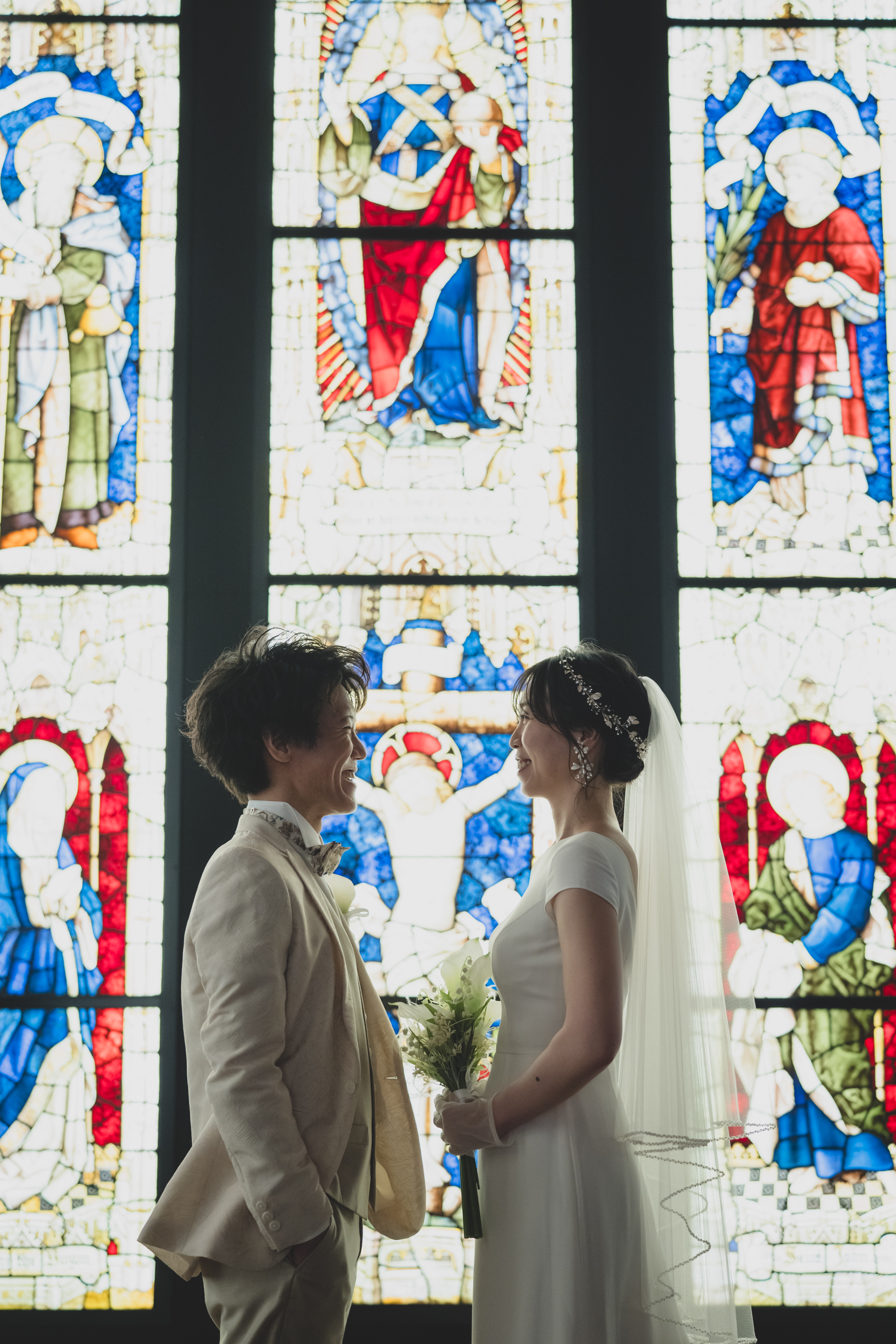 2024年4月　ニトリステンドグラス美術館でのウェディング♪